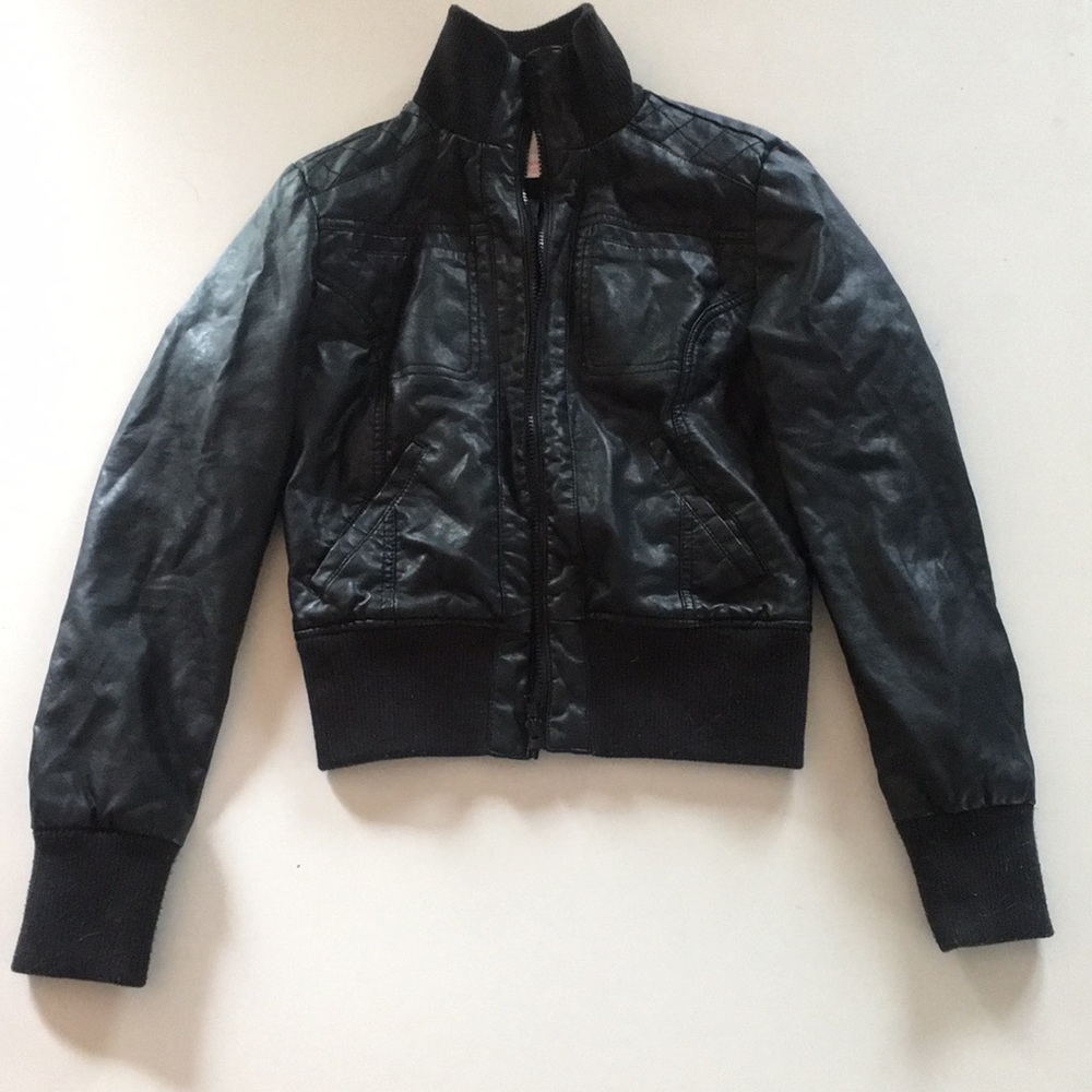 Xhilaration Faux Leather Jacket